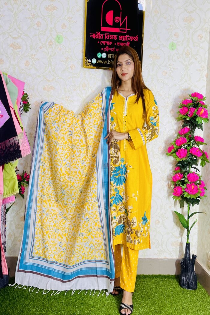 New Eid Cotton Collection 2025 – Embroidered & Elegant Styles Just Dropped - Image 2