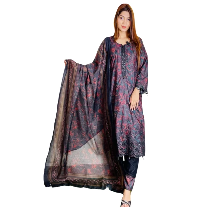 dress 09 New Summer Eid Collection 2025 - Image 1